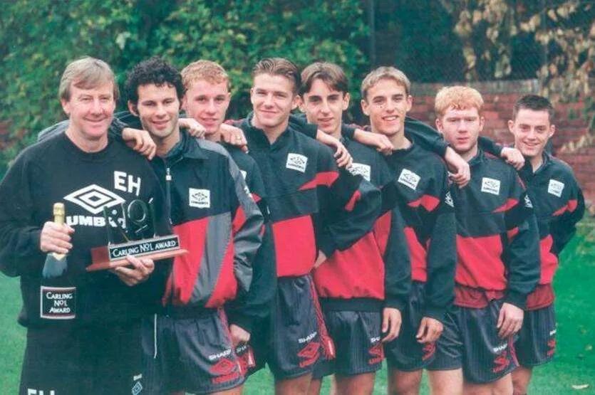 曼联92班高清图片,曼联92班纪念赛