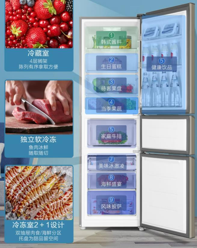 美菱435和海尔477容声450选哪个,容声bcd-542wrs对比海尔bcd-500wlh