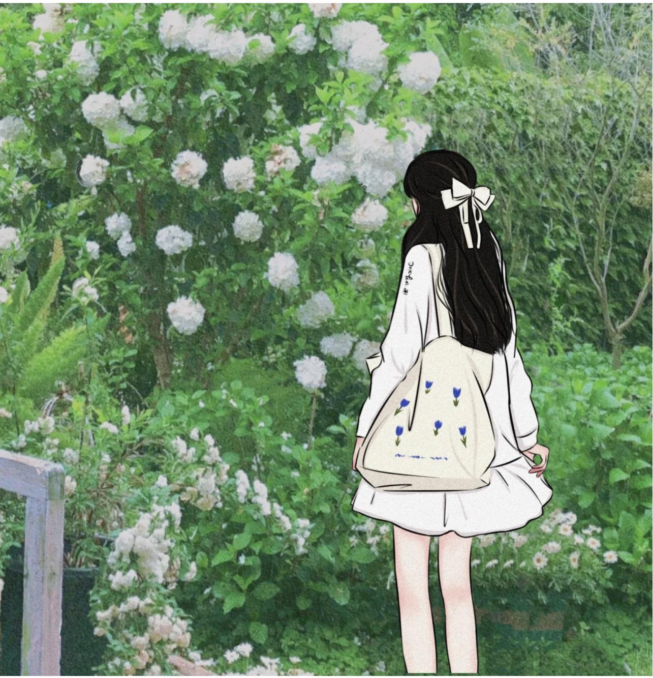 闺蜜头像一人一半两张漫画可爱,闺蜜头像真人仙气高颜值高马尾