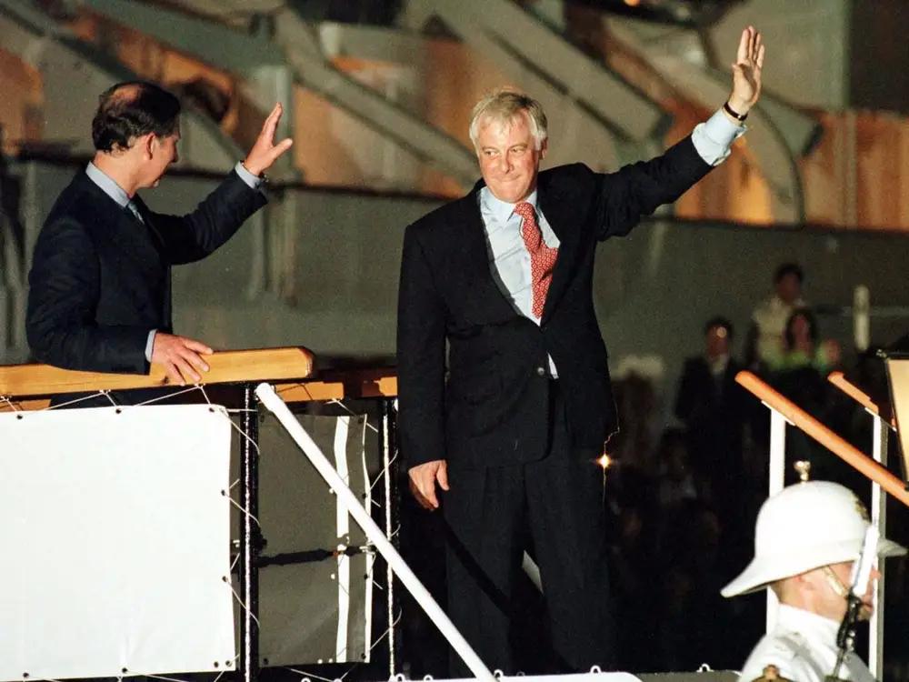 香港回归查尔斯,查尔斯在香港回归时的录像