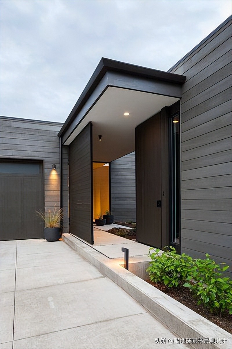 别墅庭院大门入口设计效果图,别墅庭院花园效果图大全集