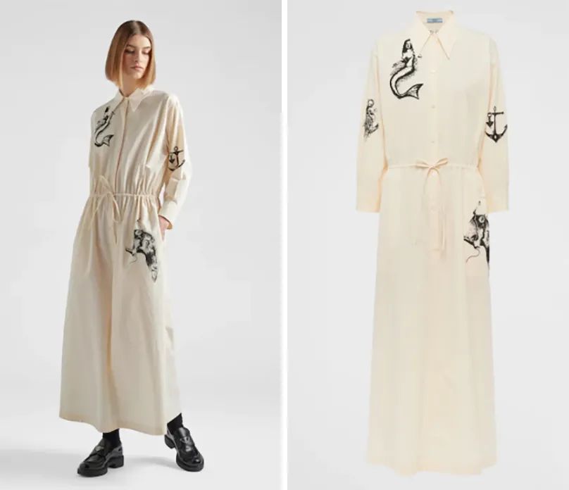 孟晚舟穿的白色连衣裙是什么品牌,孟晚舟同款连衣裙大码