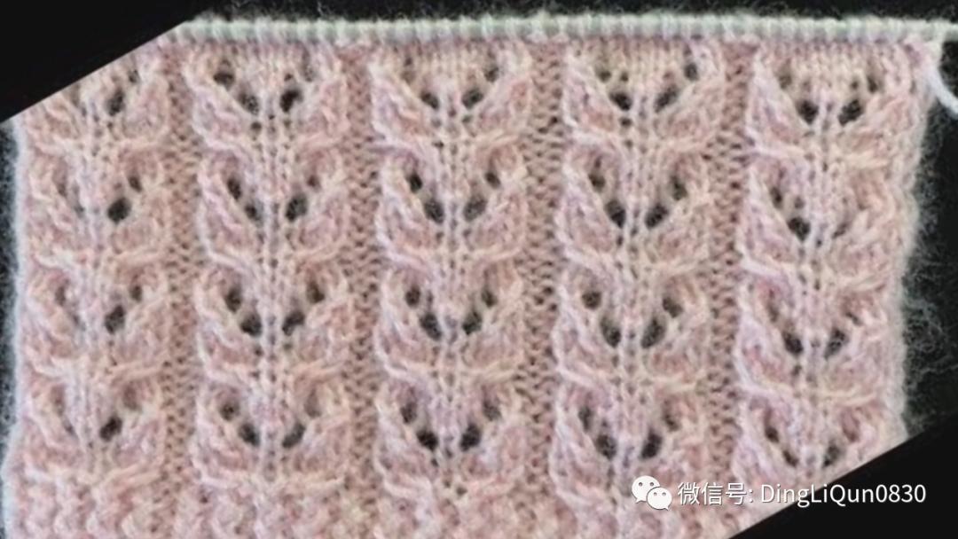 500个毛衣花样完整大平针版,毛衣华夫针花型图案大全