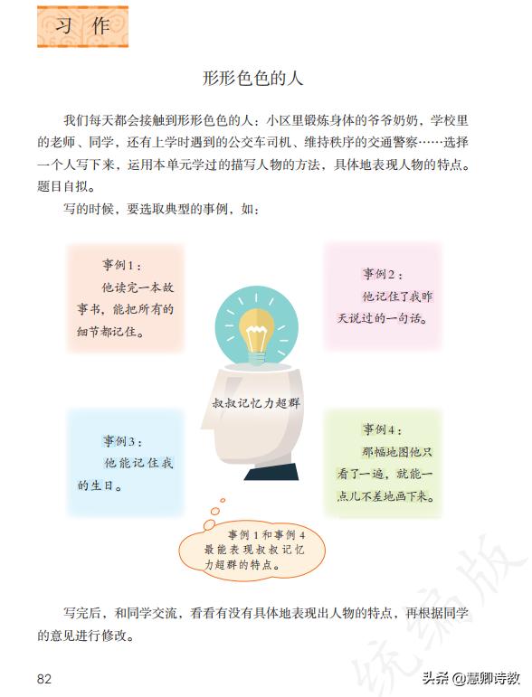 语文五年级下习作五形形色色的人,五年级习作形形色色的人范文500字