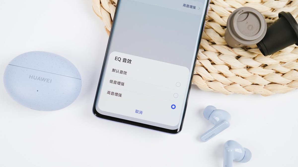 华为耳机freebudspro和freebuds4,华为freebuds5i陶瓷白