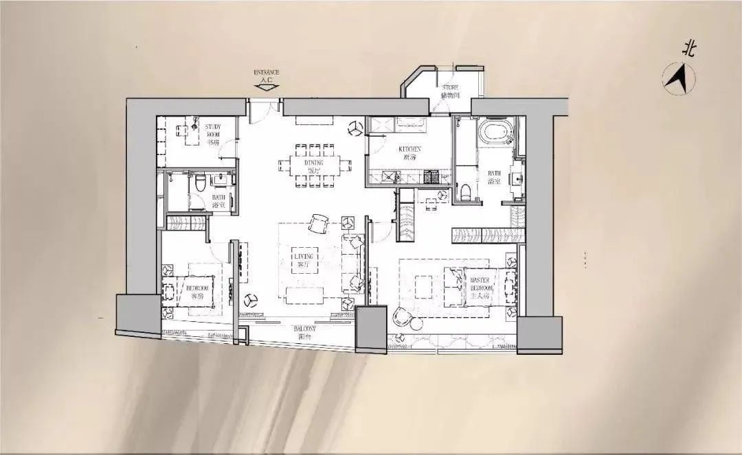 深圳福田东海国际公寓1600平,深圳福田东海国际公寓大平层