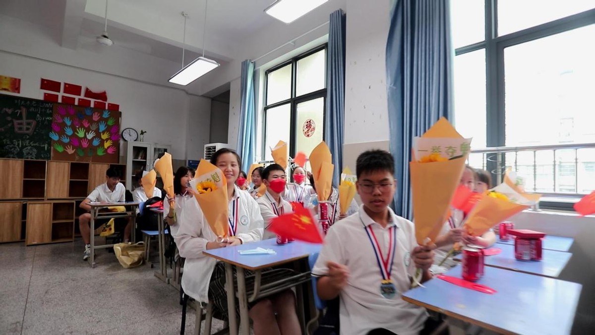 奋斗书写青春最美答卷合肥永和学校2022届九年级学子壮行仪式