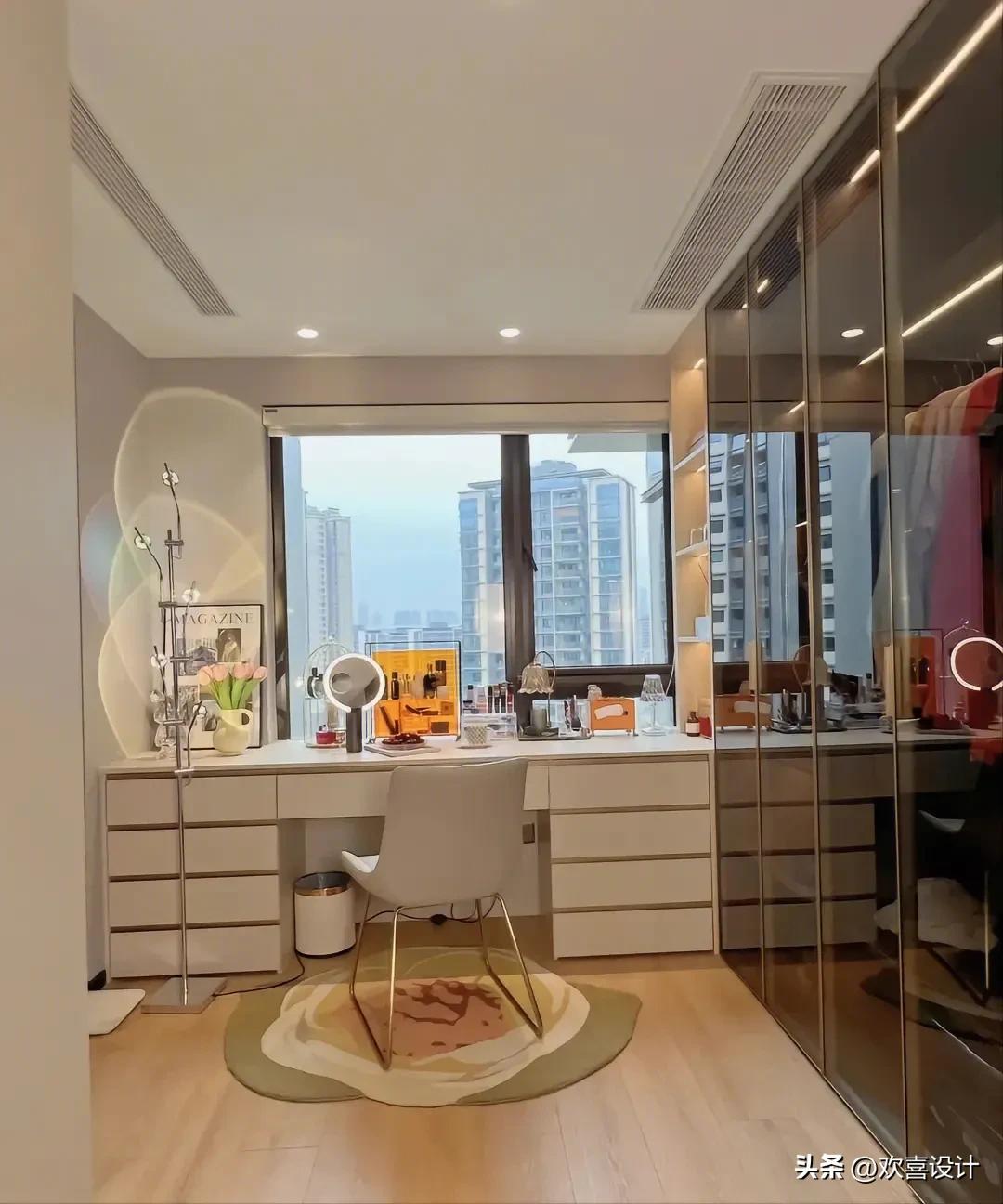 衣帽间门效果图大全2020款,30款衣帽间分享