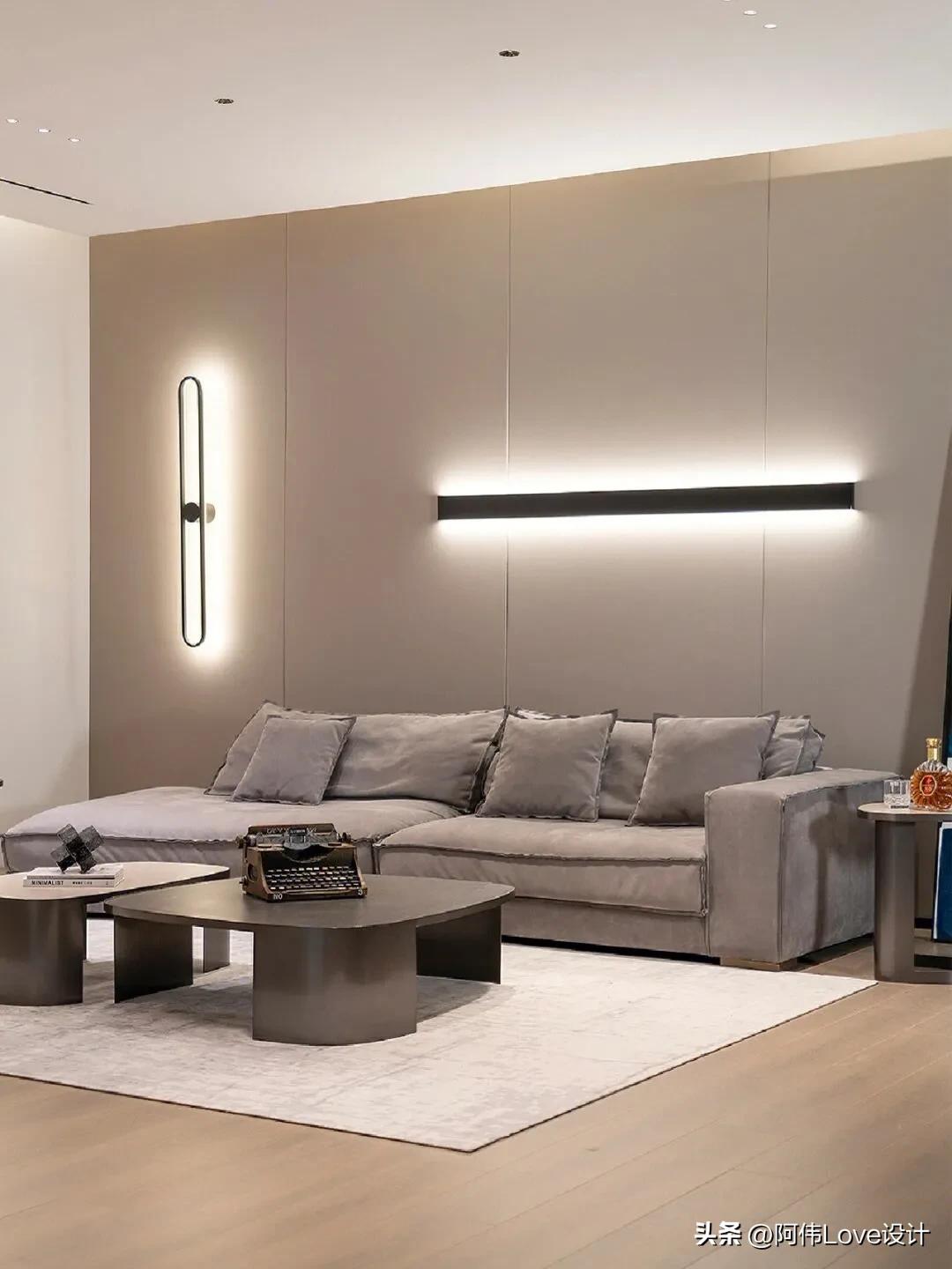 2021流行沙发背景墙挂画,100款最新沙发背景墙设计值得收藏