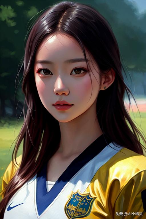 ai绘画足球各国美女,ai绘画足球夺冠