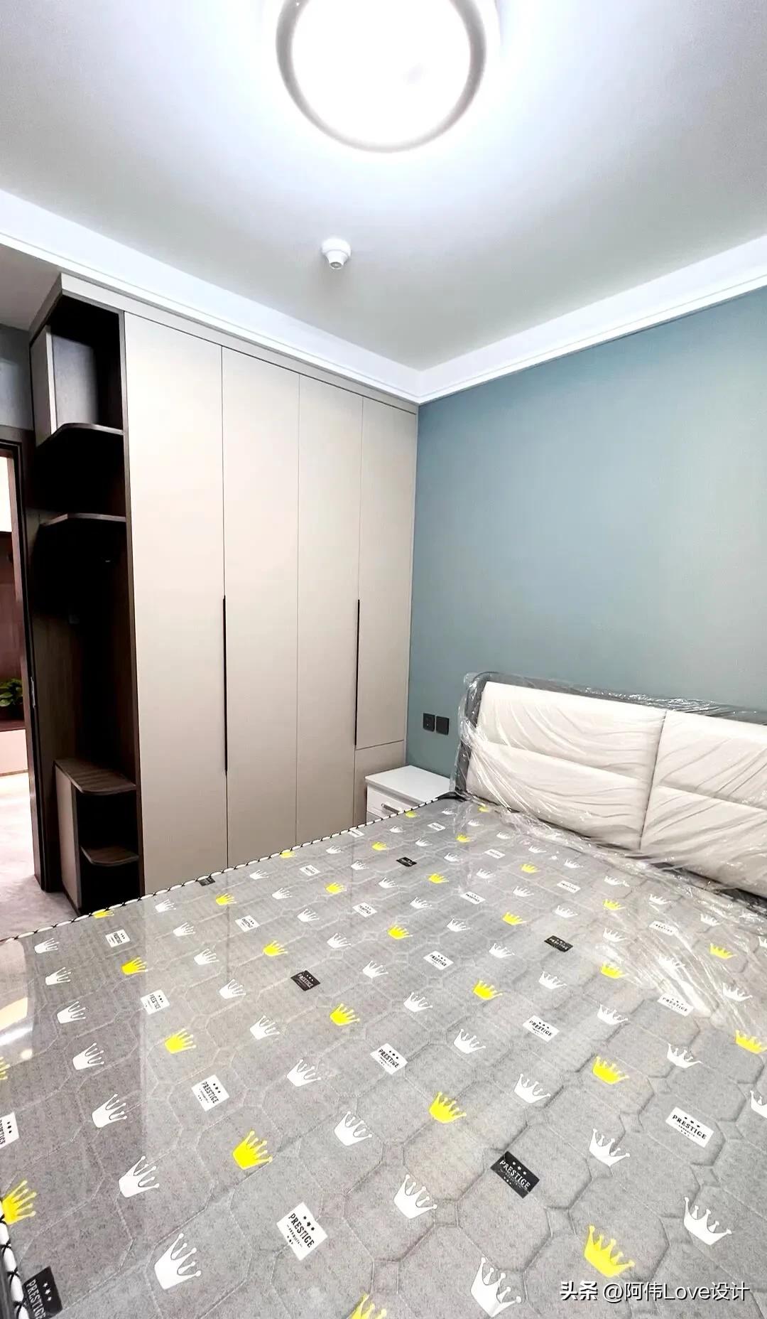 卧室墙面漆颜色搭配,婚房卧室窗帘颜色搭配