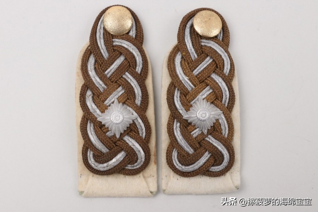 二战德国将军军衔图案,二战德国突击队队长军衔