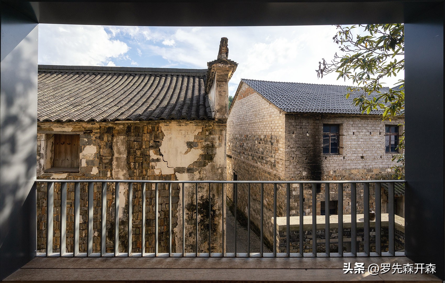 残破倒塌的石房与土屋的改造新生，杭州——让建筑空间与自然对话