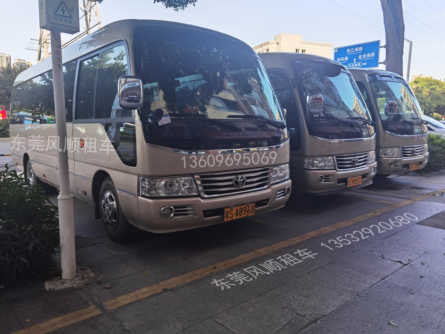 南京租车考斯特23座中巴车,广州丰田考斯特租车费用