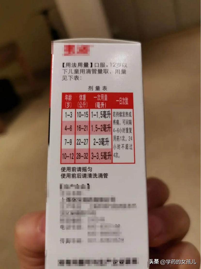 婴儿喝退烧药的量怎么计算,小儿退烧用药一览表