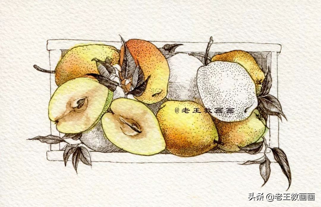 水彩不勾线怎么上色,水彩总是画不匀怎么办