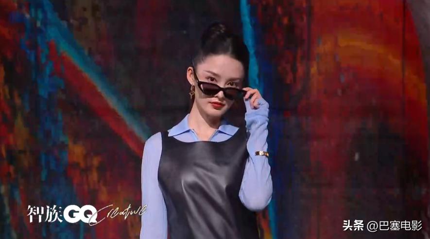 杨颖李沁look,杨幂baby李沁同时驾驭紫色