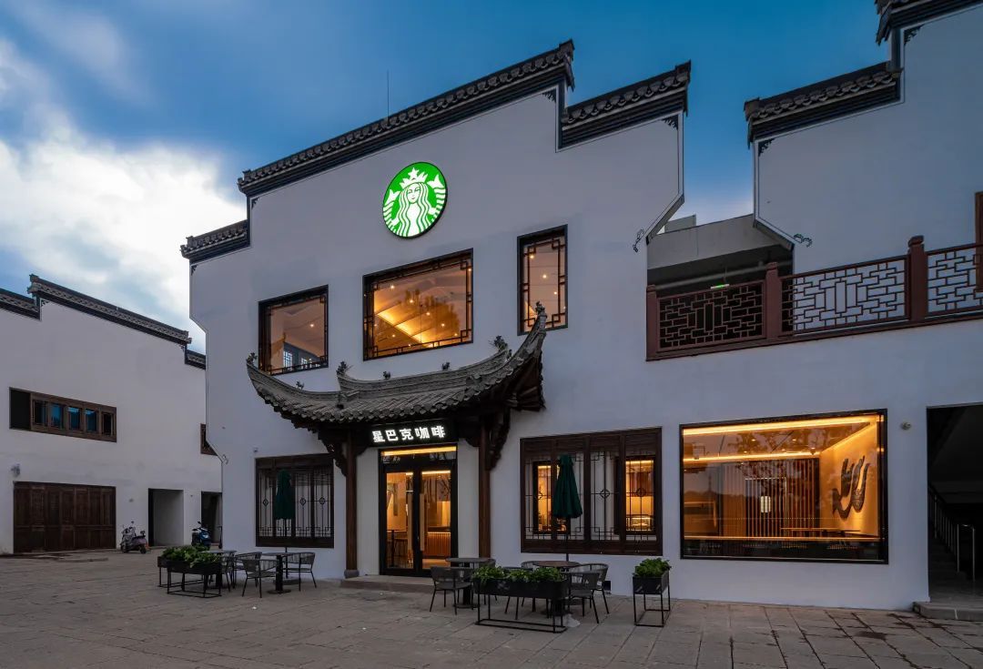 黄山风景屯溪老街,夜游黄山屯溪老街一角