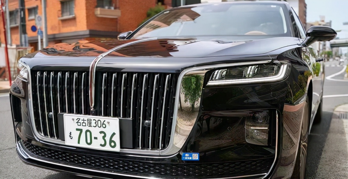 历史性时刻，日本也可以买到红旗车了