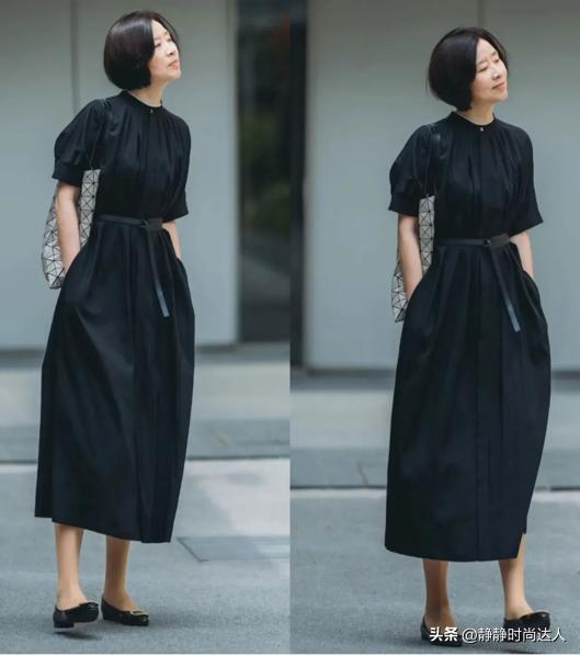 中年女性穿衣花哨,中年连衣裙秋冬不要太花哨