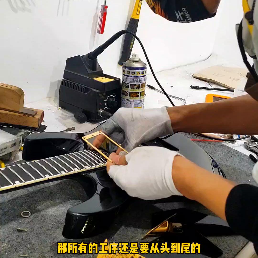 esp电吉他怎么换琴弦,esp电吉他metallic