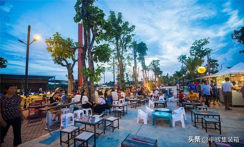 集装箱地摊集市,集装箱市集深圳