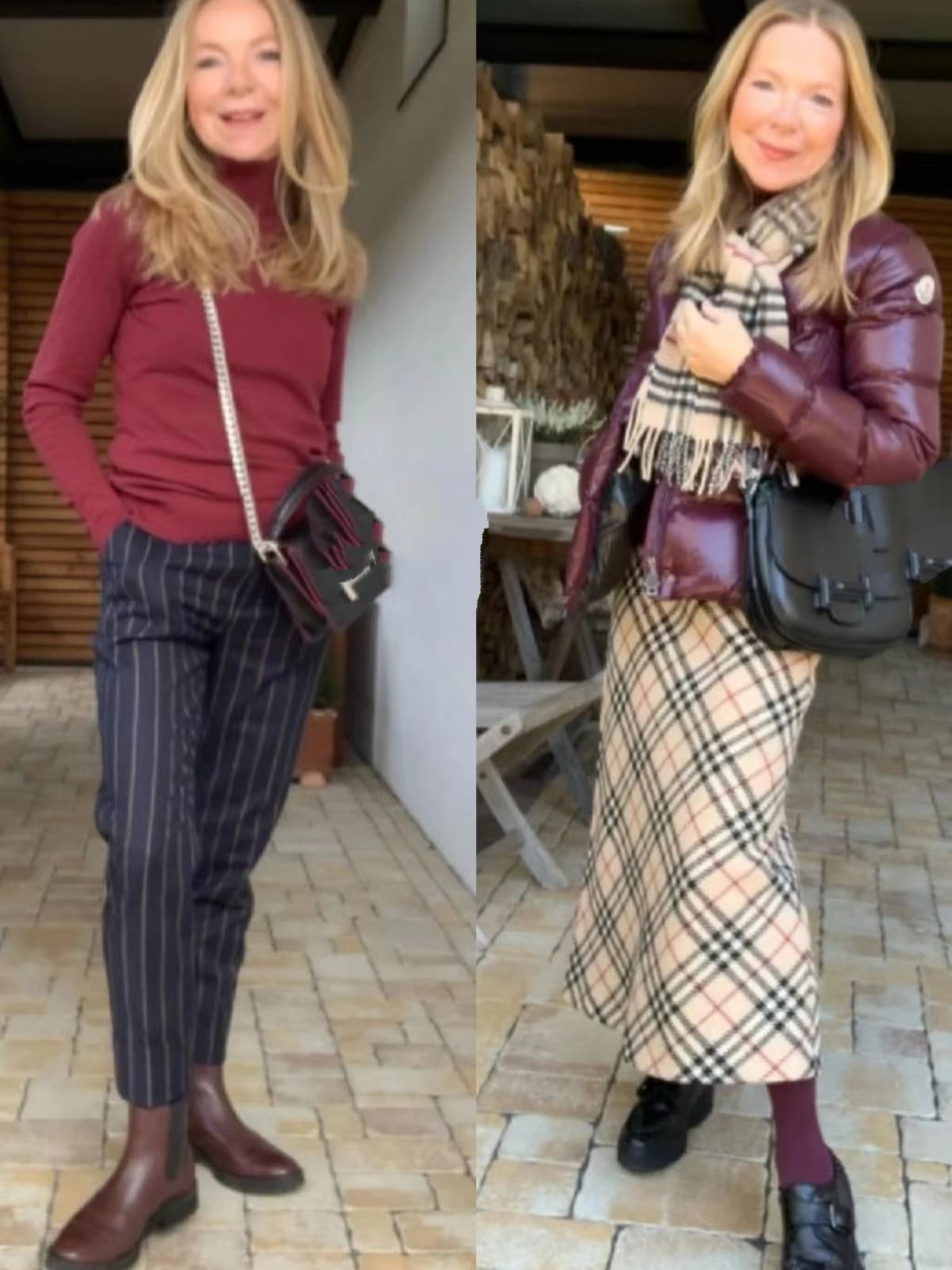 外国奶奶的冬季穿搭,时尚奶奶冬季潮流气质穿搭