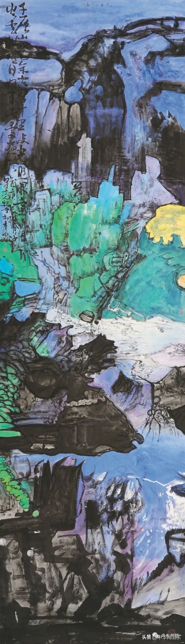 孙博文山水画的艺术境界,孙博文的水墨画