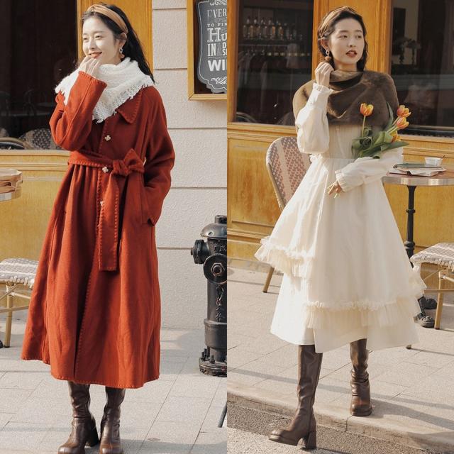 潮流搭配不会烂大街的围巾系法,围巾这样穿显得时尚有气质