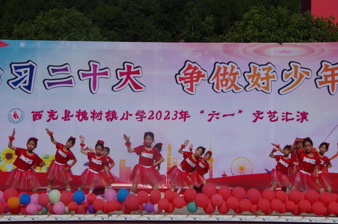 西充县槐树镇小学：学习二十大，争做好少年
