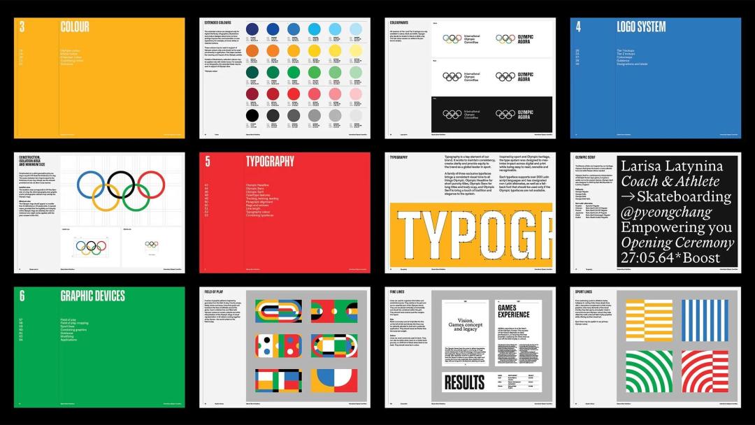 奥运会项目海报前后视觉,奥运会插画简单