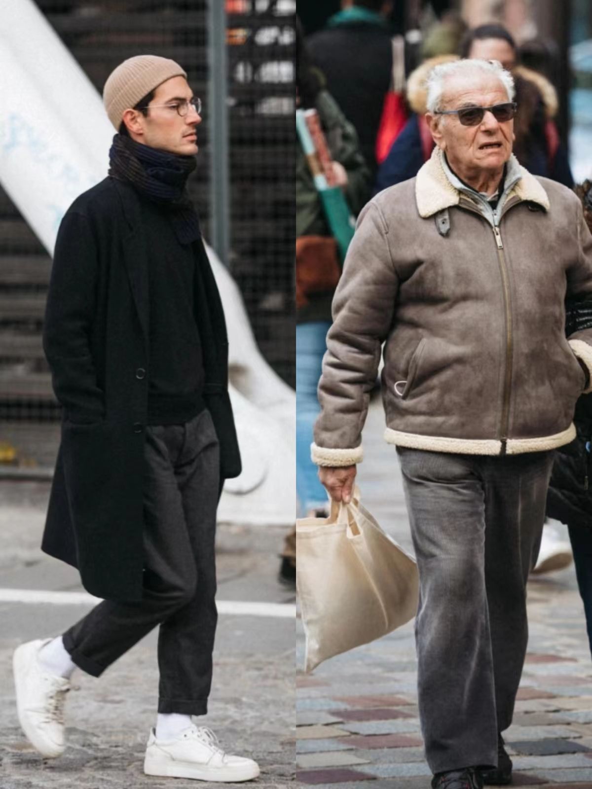 法国街头的大爷大妈,法国街头的大爷