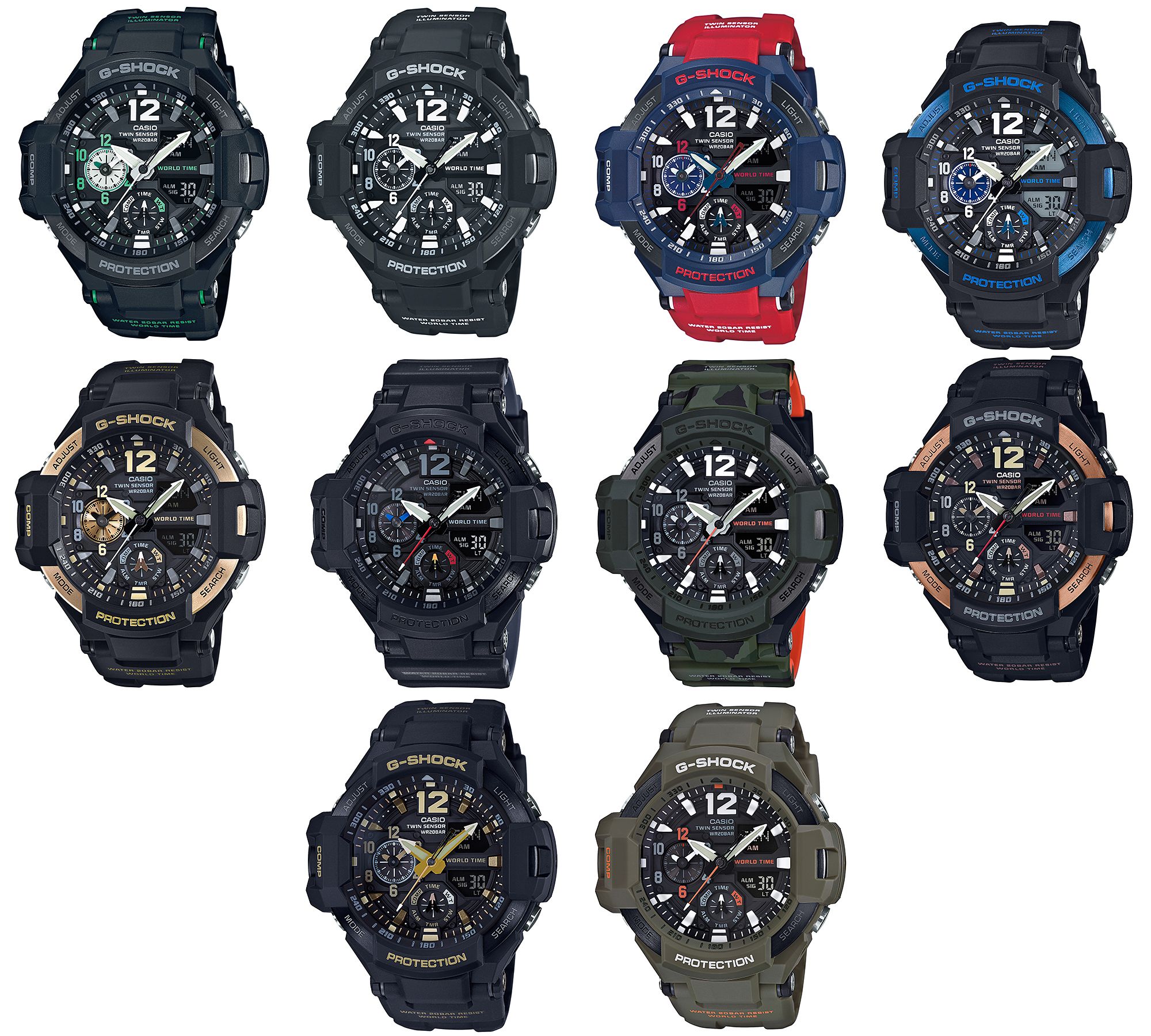 卡西欧空霸g-shockb1000,卡西欧空之勇者手表