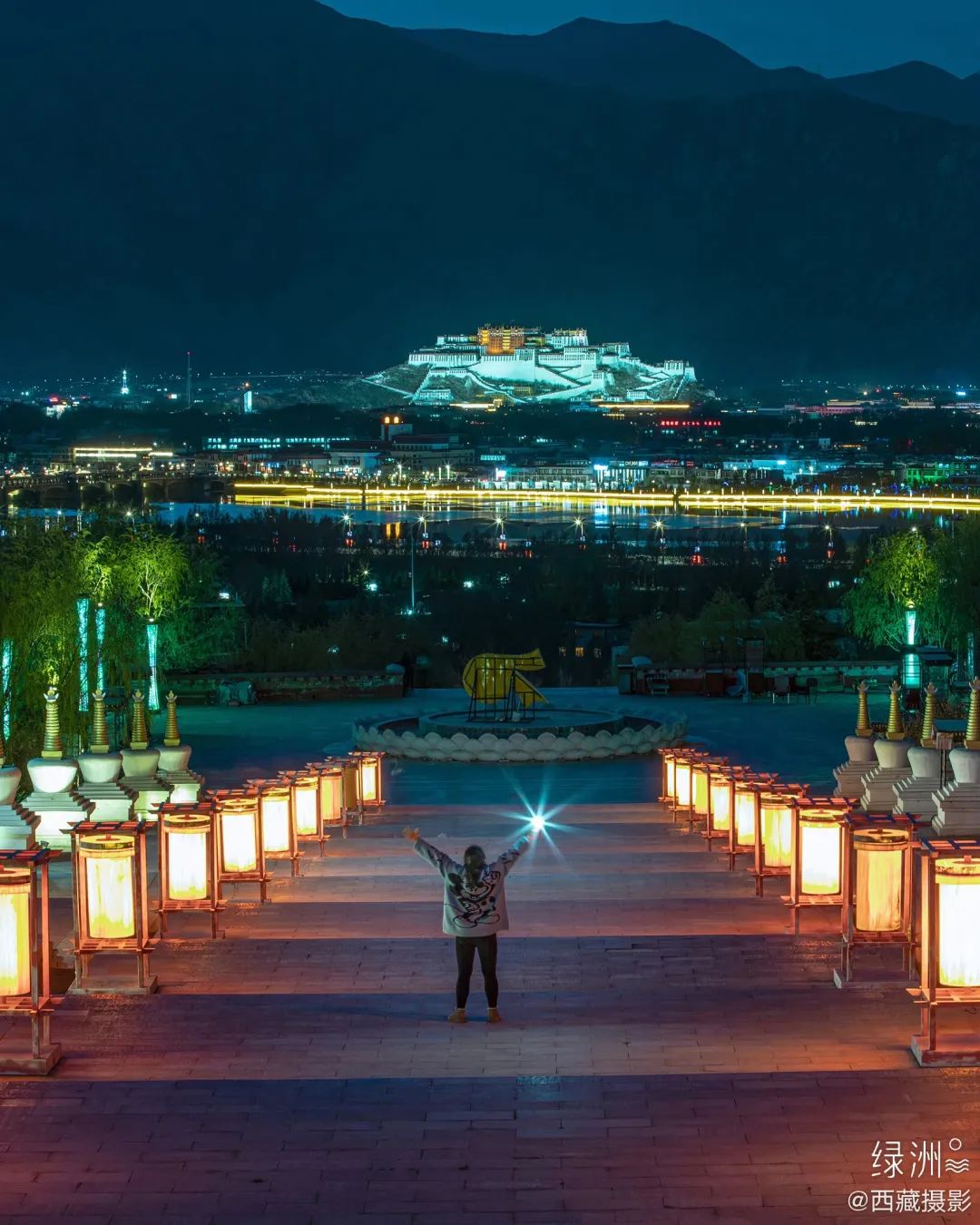 西藏拍摄布达拉宫最佳地点,推荐一个布达拉宫拍摄最佳位置