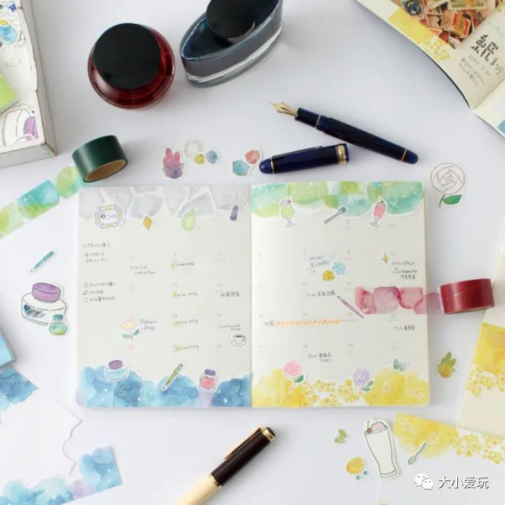 盘点日本最好用的文具少女心,实用好看的日本文具