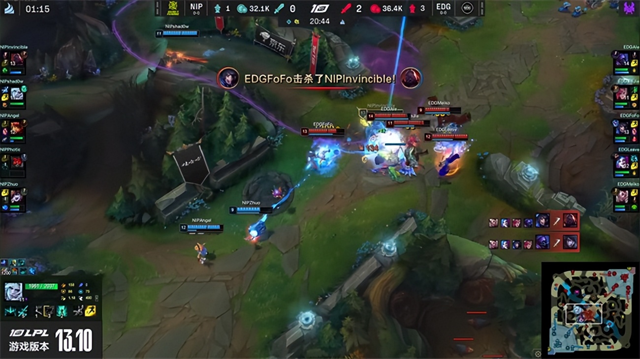 lol蔚精彩操作集锦,lpl职业选手蔚的出装