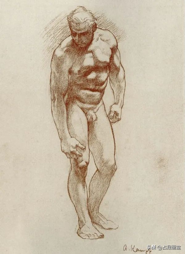 德国素描大师，康波夫严谨的素描