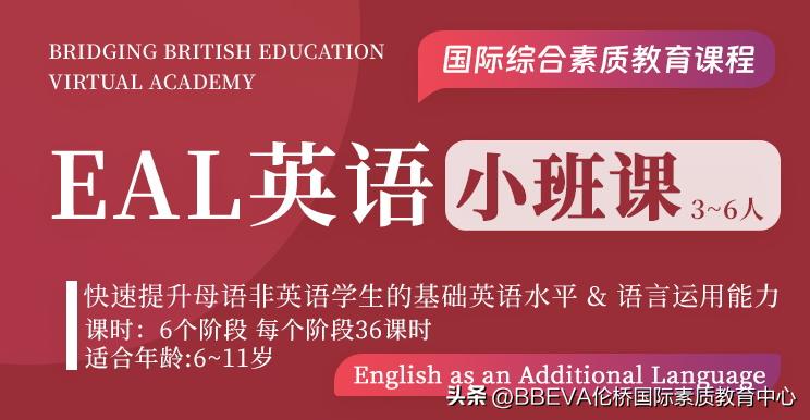 暑期将至，BBEVA国际素质教育课程来喽（小班课），请查收~