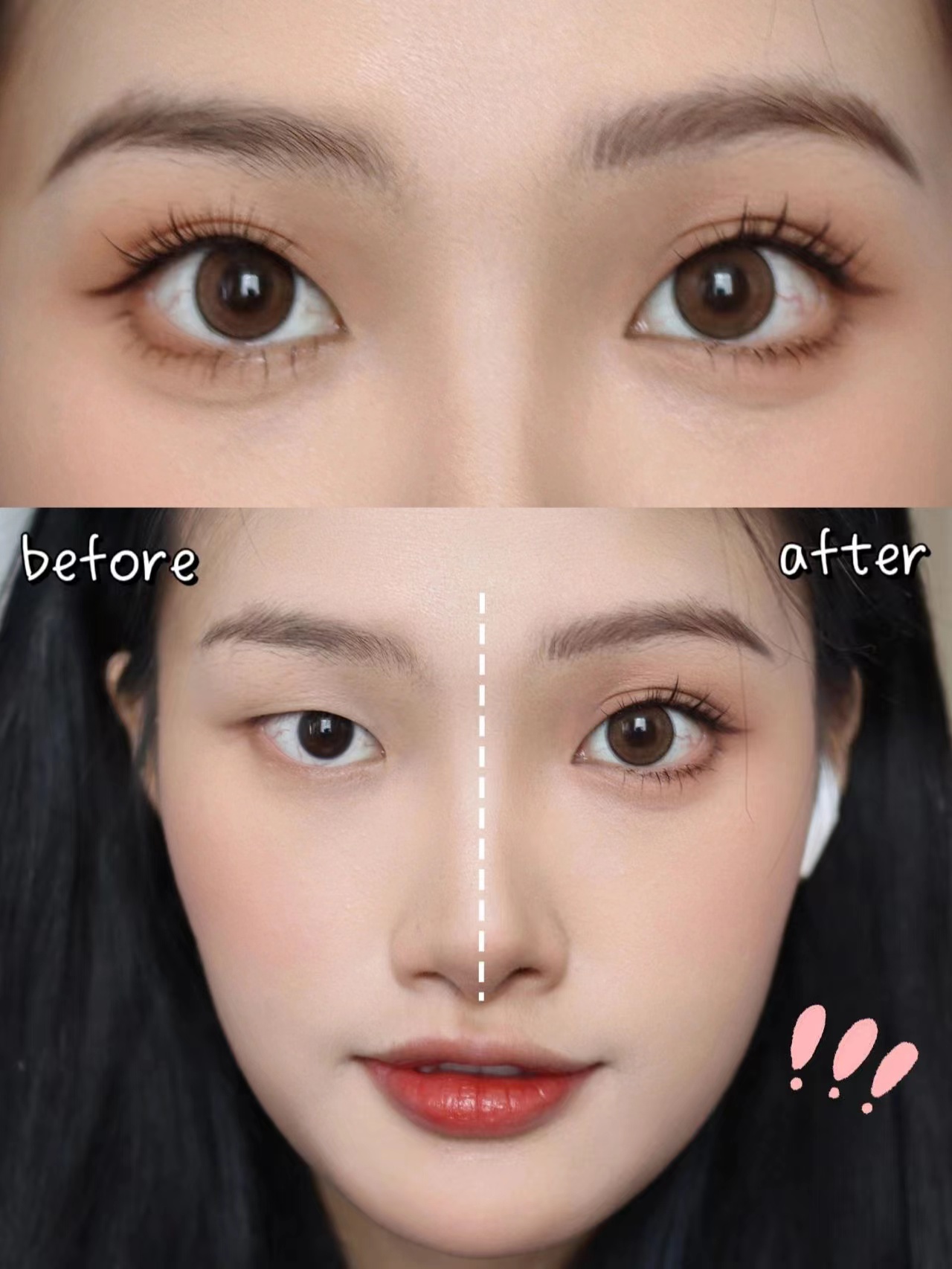 这才是正确的化妆方法,这才是真实化妆教学不脱妆不卡粉