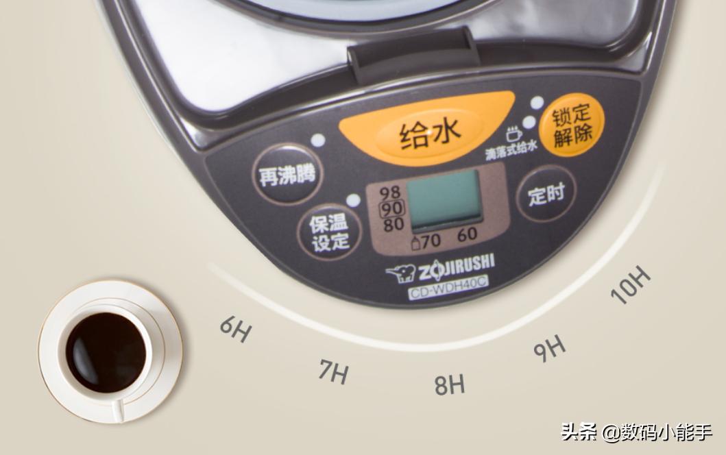 象印控温电热水壶,象印热水壶wch与wdh有何区别