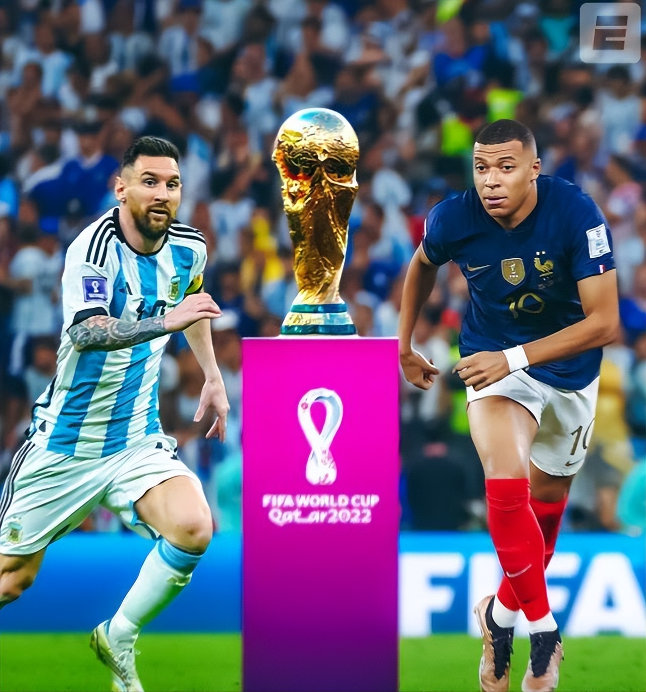 姆巴佩比赛间隙展示壮硕身材,姆巴佩绝代双骄