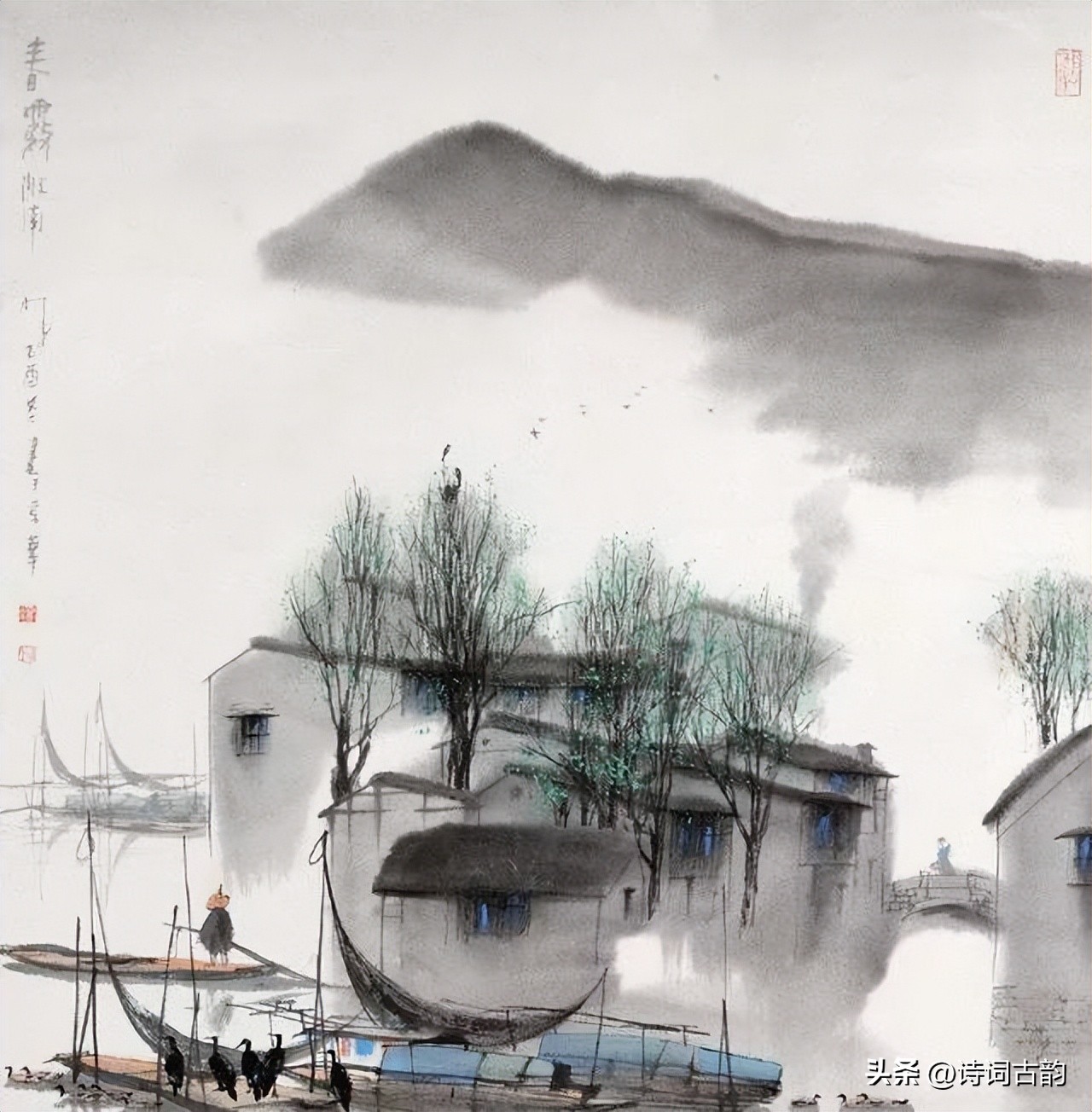 读懂了这12个成语，也就读懂了这12首诗词，读一遍，因为太美了