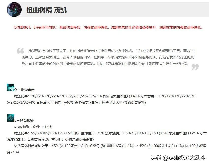 出AP真的没伤害，出肉装才能恶心敌人，极地大乱斗大树玩法分享