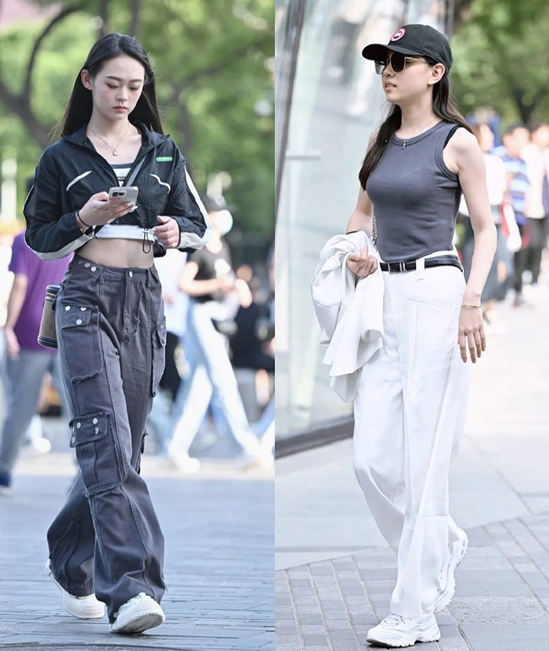 女生出门这样穿时尚减龄又撩人,被北京街拍惊艳到都是名媛范