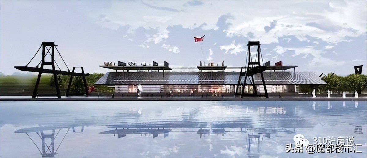 徐汇滨江310亿地王进展,徐汇滨江又一新地标亮相