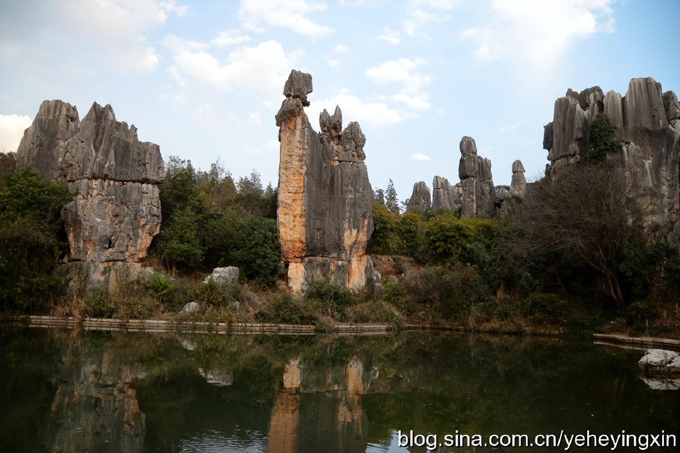 世界地质公园云南石林风景区,昆明石林国家地质公园