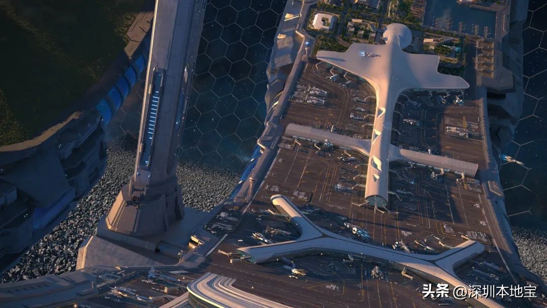 脑洞大开把深圳装进宇宙飞船,把城市移到太空