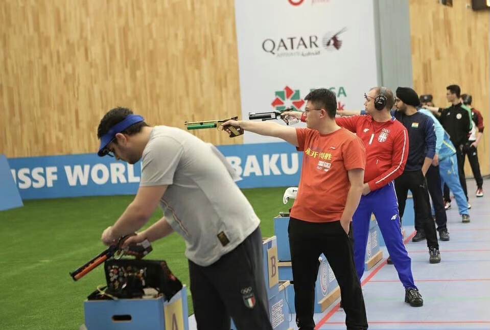 世界杯射击亚军,2022射击世界杯冠军