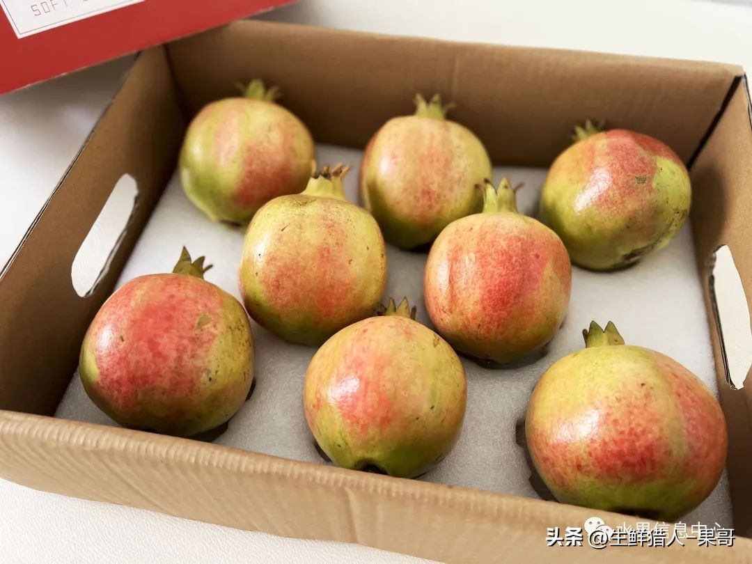 软籽石榴的正确打开方法,多好的软籽石榴