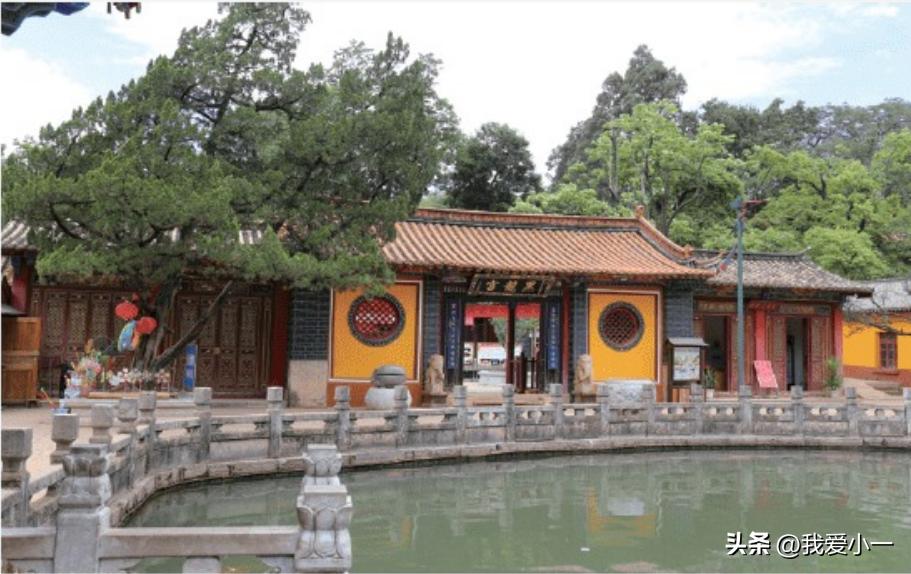 云南昆明古建筑群图,云南省昆明市官渡古镇古建筑